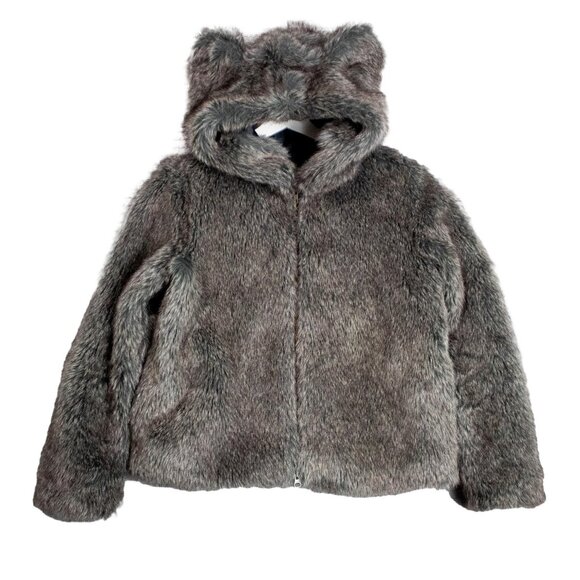 Né-net Bear Faux Fur Ear Jacket - Picture 1 of 16
